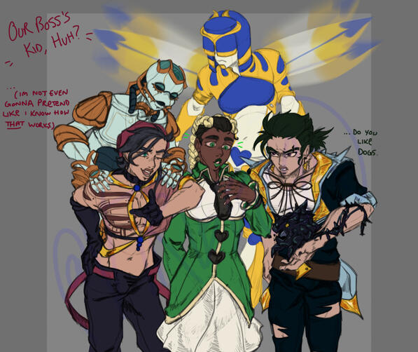 This was not a commissioned piece. It would be considered as flat/unshaded color.